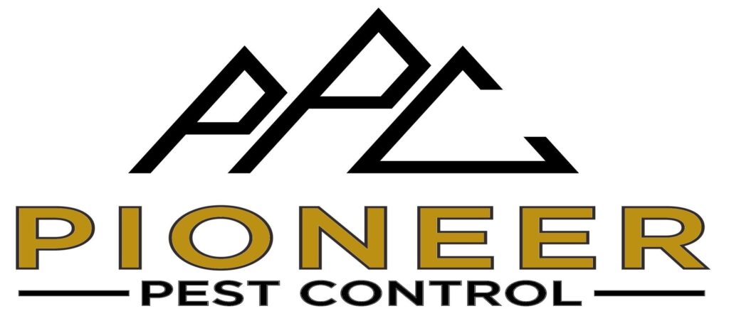 Pioneer Pest Control Logo Gold Black 3